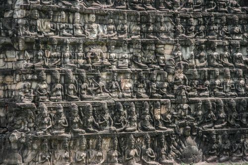 Kambodža, Senovės, Griuvėsiai, Budizmas
