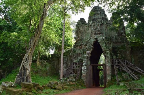 Kambodža, Džiunglės, Tikslas, Įėjimas, Griuvėsiai
