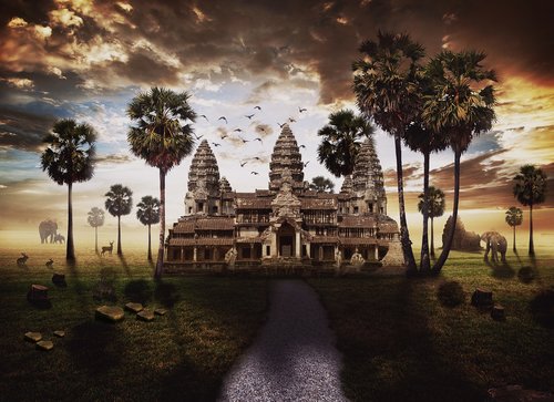 Kambodža,  Khmer,  Turizmas,  Angkor,  Metai,  Azija