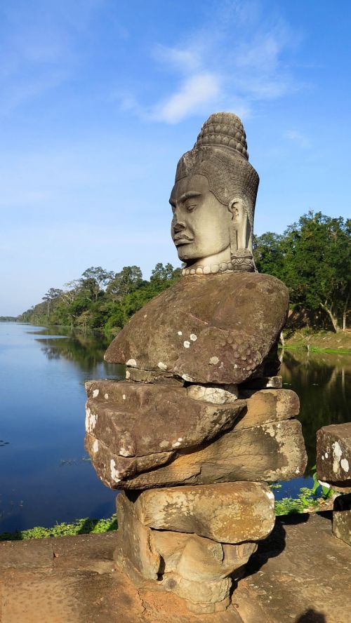Kambodža, Angkor, Šventykla, Istorija, Asija, Šventyklos Kompleksas, Pietų Vartai