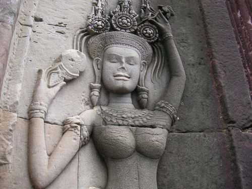 Kambodža, Dievas, 廟 -Woo