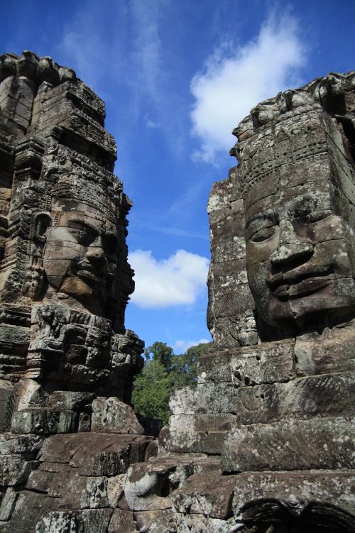 Kambodža, Angkor Wat, Griuvėsiai, Šventykla, Festivalis, Dangus, Miškas, Kelionė, Tyrinėti