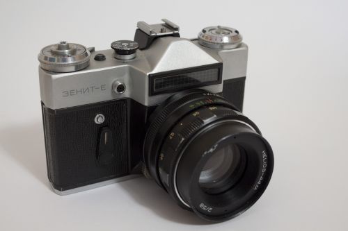 Fotoaparatas, Zenitas, Sovietinė, Slr Kamera