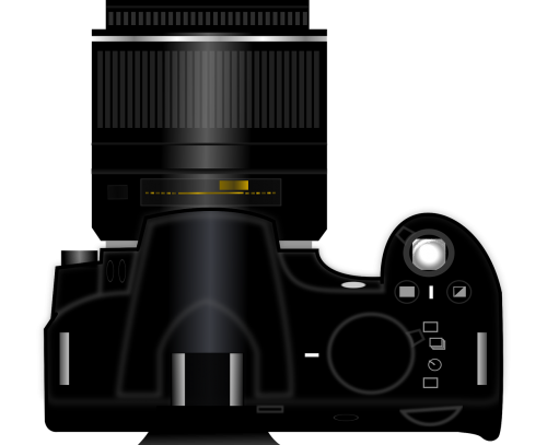 Fotoaparatas, Nikon, Fotografija, Nemokama Vektorinė Grafika