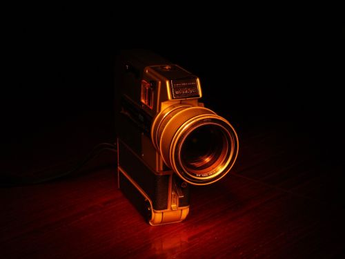 Fotoaparatas, Refleksas, Senas, Filmadora, Vintage, Objektyvas, Kameros Lęšis