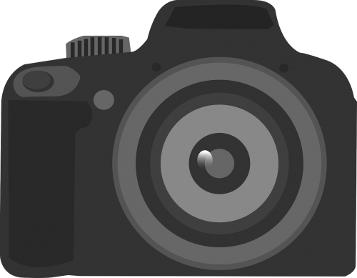 Fotoaparatas, Skaitmeninė Kamera, Fotografija, Dslr, Fotografas, Nuotraukos, Nuotraukos, Prietaisas, Nemokama Vektorinė Grafika