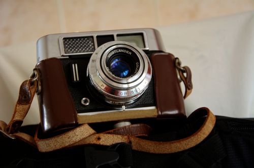Fotoaparatas, Vintage, Nuotraukos, Fotografija
