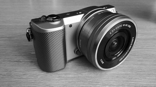 Fotoaparatas, Skaitmeninė Kamera, Sony Kamera, Alfa-5000