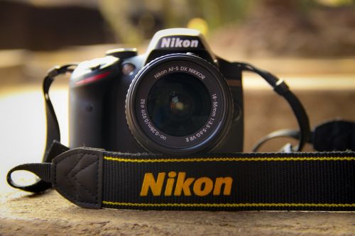Fotoaparatas, Objektyvas, Nikon