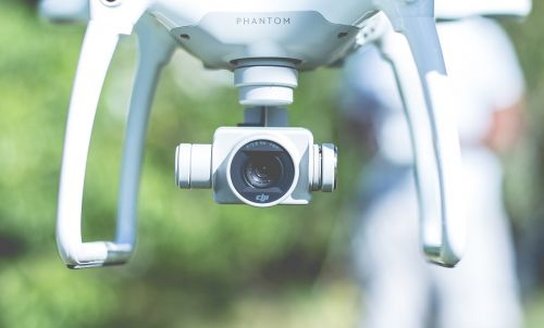 Fotoaparatas, Drone, Skraidantis, Įtaisas, Objektyvas, Technologija