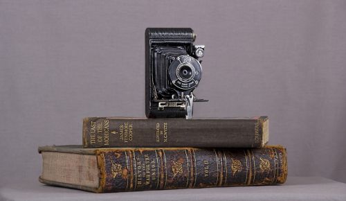 Fotoaparatas, Knygos, Vintage