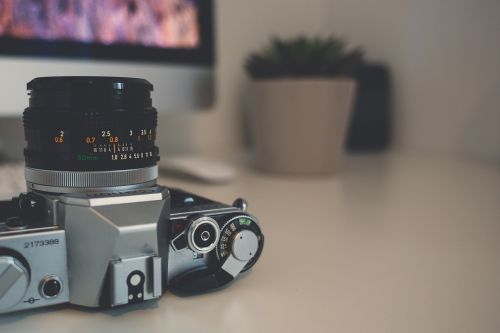 Fotoaparatas, Filmas, Vintage, Objektyvas, Senas, Fotografija, Fotografas, Diafragma, Užraktas