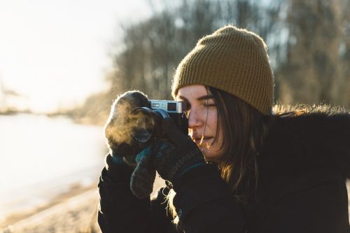 Fotoaparatas, Fotografija, Juoda, Ranka, Žmonės, Moteris, Fotografas, Kelionė