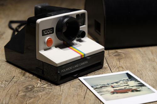 Fotoaparatas, Polaroidas, Nuotrauka, Nostalgija, Retro, Momentinė Kamera, Momentinis, Analogas, Fotografija, Technologija, Vintage, Senas