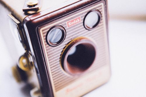 Fotoaparatas, Fotografija, Kodak, Vintage, Nuotrauka, Klasikinis, Senas