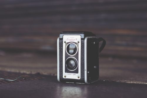 Fotoaparatas, Kodak, Duaflex, Retro, Vintage, Senas, Fotografija, Lęšiai