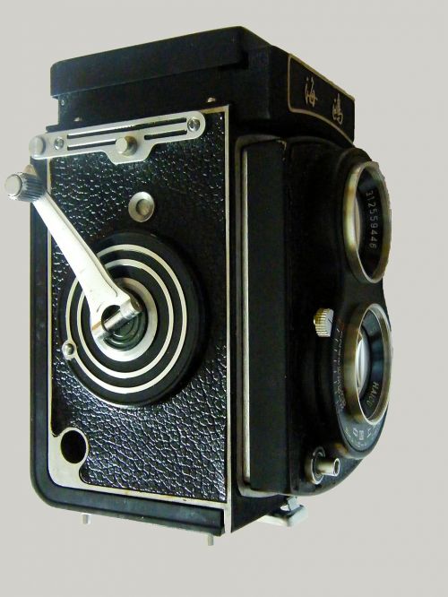 Fotoaparatas, Fotografija, Fotoaparatas, Senovinis, 1958, Nostalgija, Kepuraitė, Kajakas, Paukštis, Iššoka, Alkūnė, Analogas