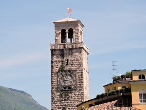 Kampanelis, Žiūrėti, Riva Del Garda, Drožtuvas, Italy