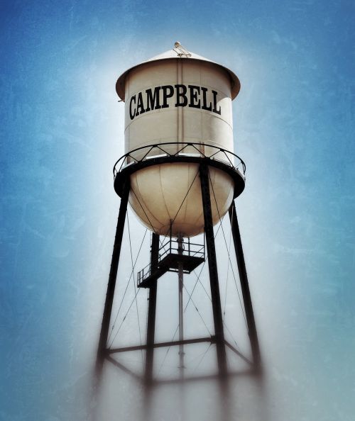 Campbell California, Campbell Vandens Bokštas, Campbell Orientyras