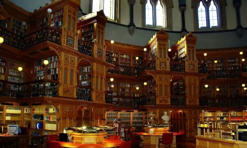 Kanada, Otava, Biblioteka, Kongresas, Didelis Kambarys