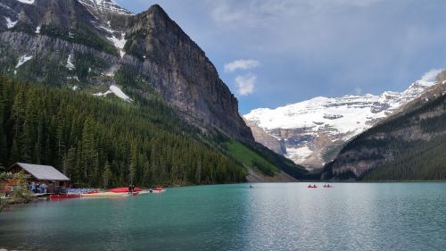Kanada, Kalnai, Ežeras, Vaizdingas, Banff