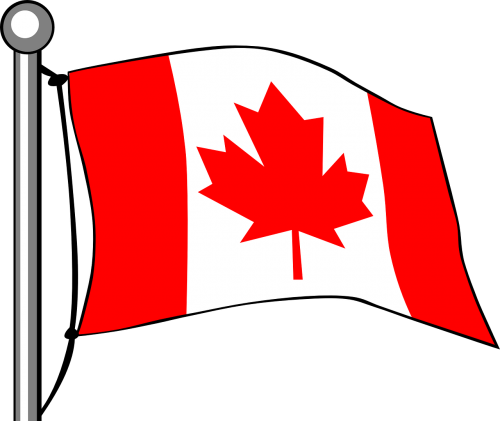 Kanada, Vėliava, Klevas, Lapai, Skraidantis, Kanados, Pole, Tauta, Patriotizmas, Dizainas, Spalva, Flagpole, Nemokama Vektorinė Grafika