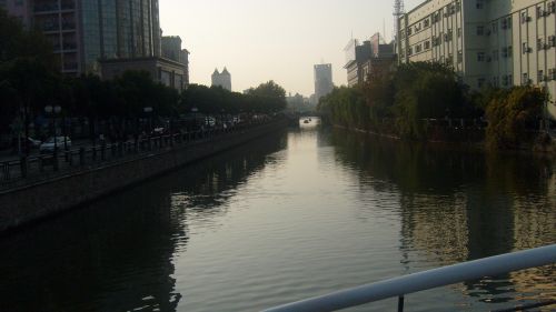 Kanalas,  Vanduo,  Vandens Kelias,  Kinija,  Nantong,  Upė,  Kraštovaizdis,  Kanalo Vandens Kelias
