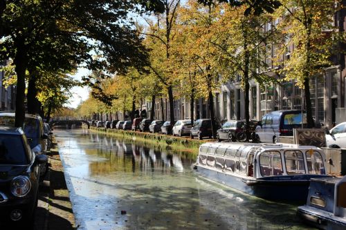 Delftas, Kanalo Valtis, Kanalai, Vanduo, Nyderlandai, Istorinis Centras, Gatvės Scenos, Turizmas, Miestas