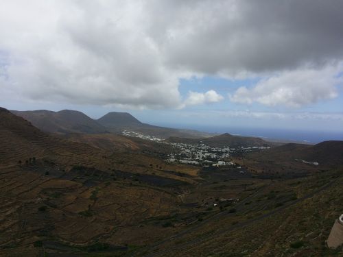 Kanarika, Lanzarote, Dangus