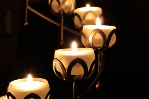 Žvakė, Žvakidės, Šviesa, Romantiškas, Žvakių Šviesa, Liepsna, Pragaras, Nuotaika, Deko, Deginti