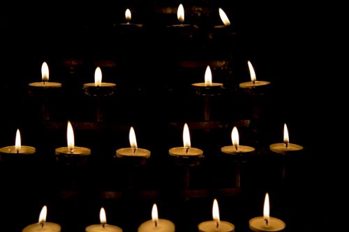 Žvakė,  Bokeh,  Fonas,  Bažnyčia,  Atminimas,  Šviesa,  Liūdnas,  Žvakė