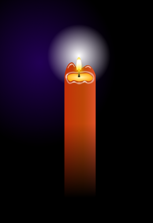 Žvakė, Kalėdos, Šviesa, Nemokama Vektorinė Grafika