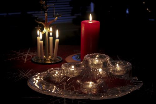 Šviesa, Žvakės, Naktis, Tamsa, Dekoruoti, Adventas, Kalėdos