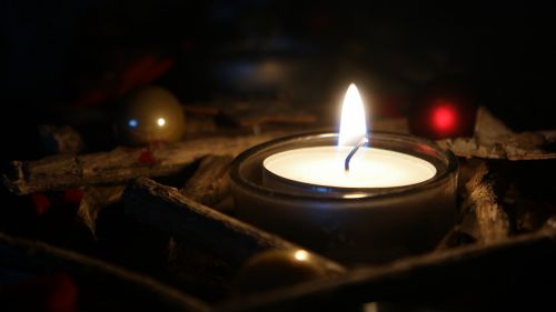Žvakė, Žvakių Šviesa, Liepsna, Atmosfera, Adventas, Tealight