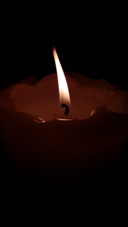 Žvakė, Wick, Žvakių Šviesa