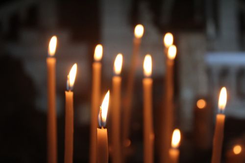 Žvakė, Liepsna, Religija, Bažnyčia, Maldos, Dvasinė Šviesa