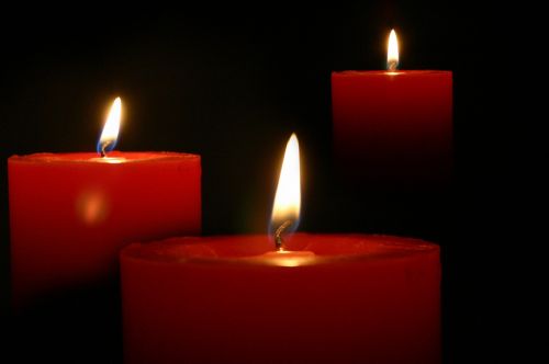 Žvakė,  Žvakių Šviesa,  Vaškas,  Sudegintas,  Liepsna,  Be Honoraro Mokesčio