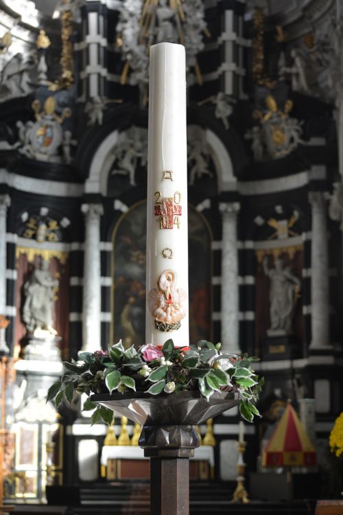 Žvakė, Bažnyčia, Religija