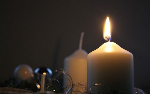 Žvakė, Šviesa, Liepsna, Kalėdos, Adventas, Žvakių Šviesa, Kalėdų Motyvas