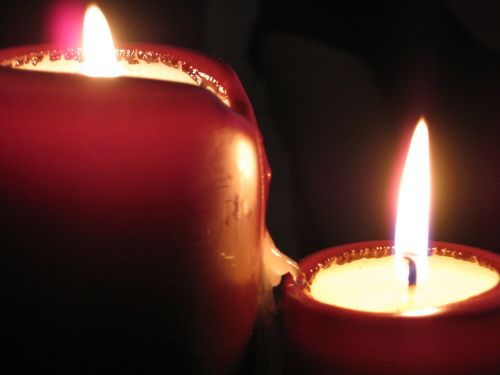 Žvakė, Ugnis, Kalėdų Nuotaika, Kūčios, Šviesa