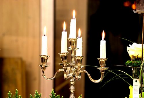 Žvakidės, Žvakės, Šviesa, Romantiškas, Apdaila, Žvakidė, Žvakių Šviesa, Liepsna, Natiurmortas, Kalėdų Laikas, Adventas, Kalėdos