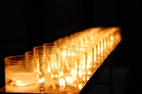 Žvakės, Šviesa, Bažnyčia, Žvakių Šviesa