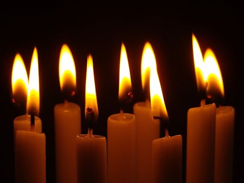 Žvakės, Žvakių Šviesa, Adventas, Kalėdos