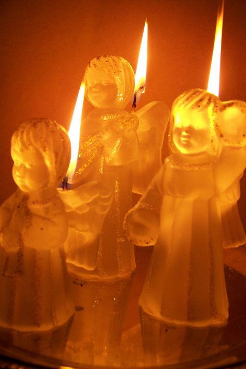 Žvakės, Angelas, Žvakidė, Šviesa