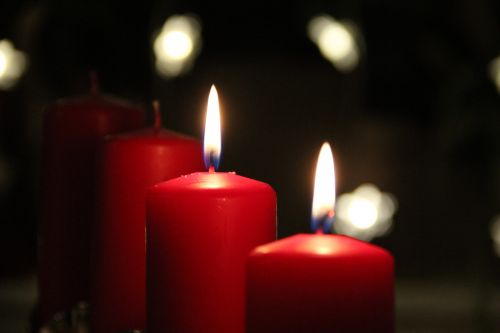 Žvakės, Adventas, Kalėdos, Šviesa, Ugnis, Deginti