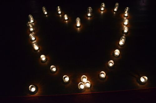 Žvakės, Širdis, Naktis