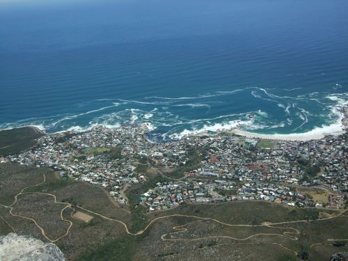 Cape Town, Stalo Kalnas, Požiūris, Kranto