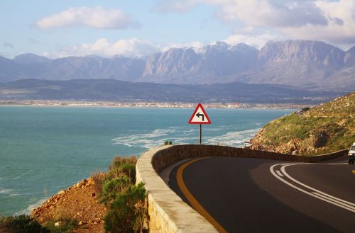 Cape Town, Pietų Afrika, Pakrantės Kelias, Jūra, Vandenynas, Kalnai, Kraštovaizdis, Uolos Pakrantė
