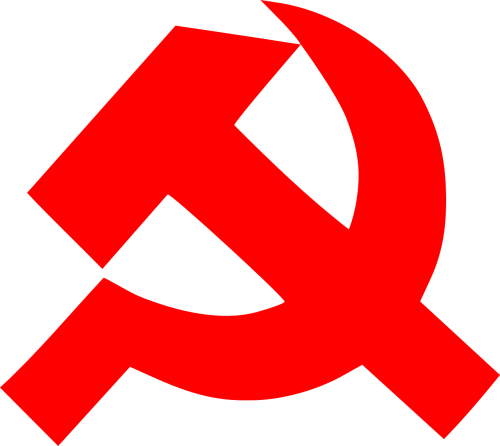Kapitalizmas, Plaktukas, Revoliucija, Pjautuvas, Socializmas, Raudona, Simbolis, Nemokama Vektorinė Grafika