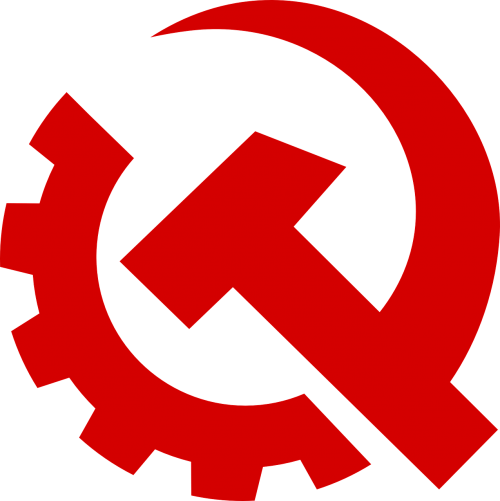Kapitalizmas, Komunizmas, Komunistas, Plaktukas, Vakarėlis, Pjautuvas, Socializmas, Raudona, Nemokama Vektorinė Grafika